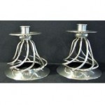 vintage 1950s william spratling sterling silver candlesticks