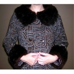 vintage 1960s midbrooke tapestry and mink coat