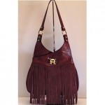 vintage 1970s etienne aigner fringe shoulder bag