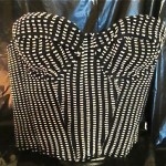 vintage 1980s alaia bustier