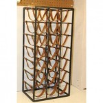 vintage arthur umanoff large wine rack