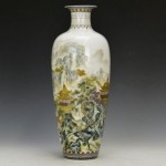 vintage early 20th century chinese porcelain vase