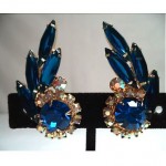 vintage juliana rhinestone earrings