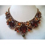 vintage juliana rhinestone necklace