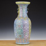 vintage large chinese porcelain vase