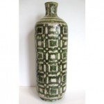 vintage large guido gambone studio art pottery vase