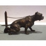 vintage maison alph giroux bronze bulldog