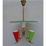 vintage mid-century italian chandelier