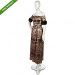 vintage oscar de la renta boutique brocade evening gown