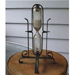 vintage primitive egg timer