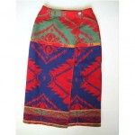 vintage ralph lauren country navajo print skirt