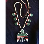 vintage santo domingo thunderbird necklace