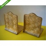 vintage tiffany bronze zodiac bookends