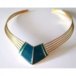 vintage trifari collar necklace