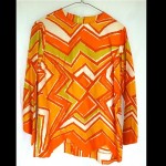 vintage vera neumann cotton blouse