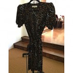 vintage ysl rive gauche dress