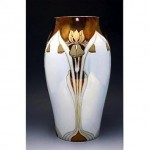 antique 1900 tressemann & vogt limoges porcelain vase