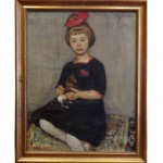 antique 19th century oil painting