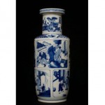 antique large 19th century chinese porcelain vase