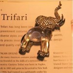 vintage 1940s trifari fur clip