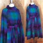 vintage 1960s wool cape