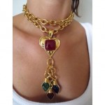vintage 1995 chanel necklace