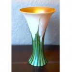 vintage 1998 lundberg studios vase