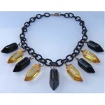 vintage art deco bakelite necklace