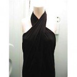 vintage ceil chapman for miss winston halter dress