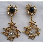 vintage christian lacroix earrings