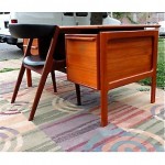 vintage danish modern desk and chair