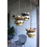 vintage feldman lotus chandelier