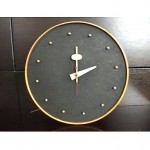 vintage howard miller wall clock