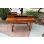 vintage mid-century jens quistgaard flip top writing desk