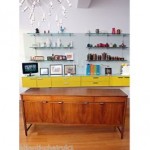 vintage mid-century teak credenza sideboard