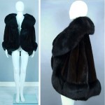 vintage mink and fox coat