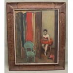 vintage moses soyer ballerina painting