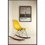vintage original herman miller fiberglass rocking chair