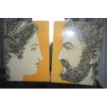 vintage pair fornasetti bookends