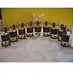 vintage set georges briard name your poison glasses