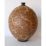 vintage vivika and otto heino art pottery vase