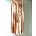 vintage zandra rhodes handpainted skirt