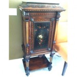 antique sheet music cabinet