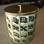 vintage 1950s piero fornasetti ice bucket