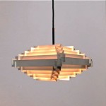 vintage 1960s danish modern hanging pendant light