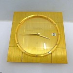 vintage 1960s jaeger lecoultre desk clock