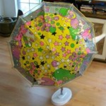 vintage 1960s peter max umbrella