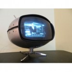 vintage 1960s space age television