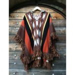 vintage 1970s poncho