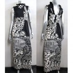 vintage 1980s paganne maxi dress